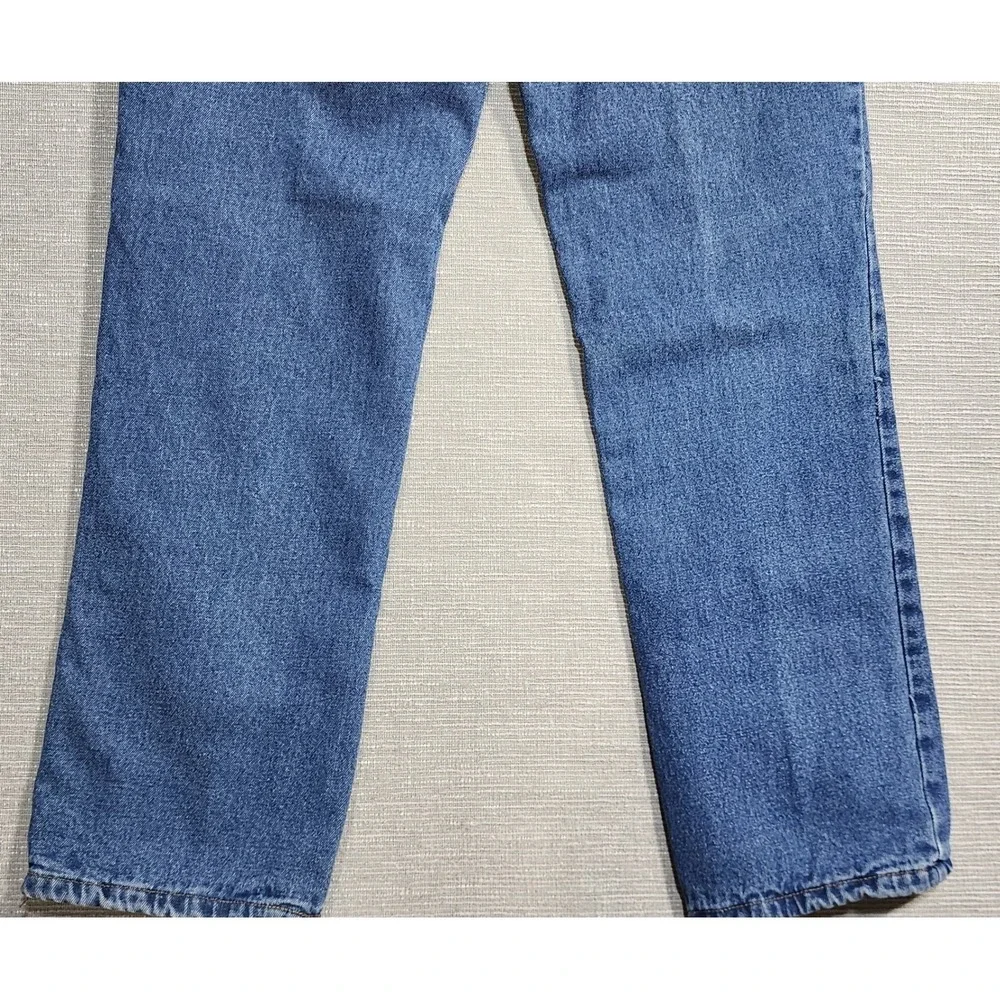 Guide Gear Mens Flannel Lined Jeans Blue Winter Thermal‎ 36x34 Warm Rugged work